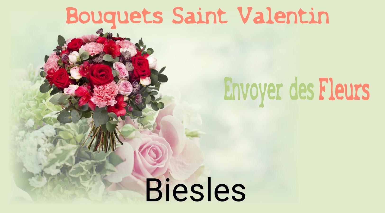 Roses de Saint-Valentin livrées à Biesles